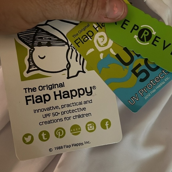 NWT The Original Flap Happy Top Shirt‎ 18 M UPF 50+ - Picture 9 of 11